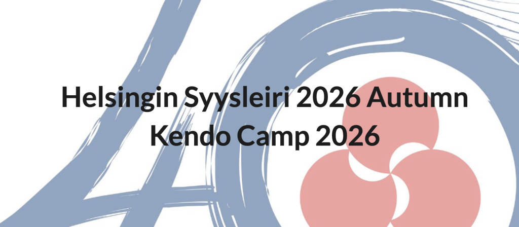 Poster for Helsinki Autumn Kendo Camp